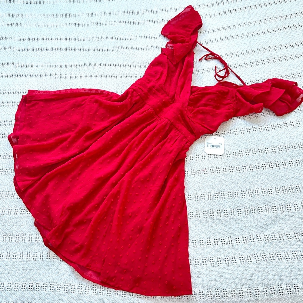 Altar'd State Red Mini Dress